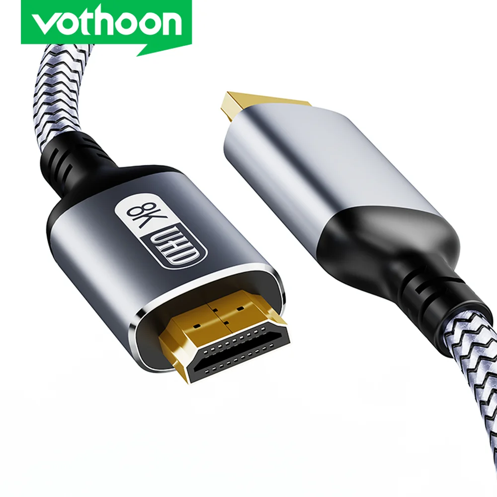 Vothoon 8K ̺ 2.1 120Hz 4K HDMI ȣȯ 2.1 ̺ HDTV XBox  PS5  ̺ 8K ʰ HDR eARC